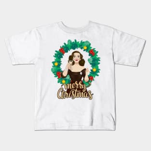 Happy Christmas From Bette Kids T-Shirt